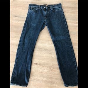 J. Crew 32x30 lightly worn blue jeans